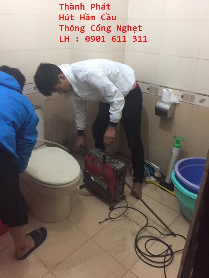 Thông cống nghẹt Quận 4 giá rẻ, uy tín, chuyên nghiệp Thành Phát