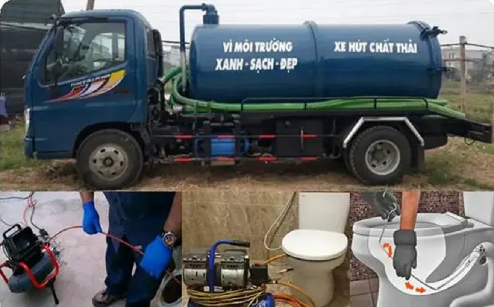 Hút hầm cầu An Giang giá rẻ, chuyên nghiệp, triệt để 100% tại Thành Phát